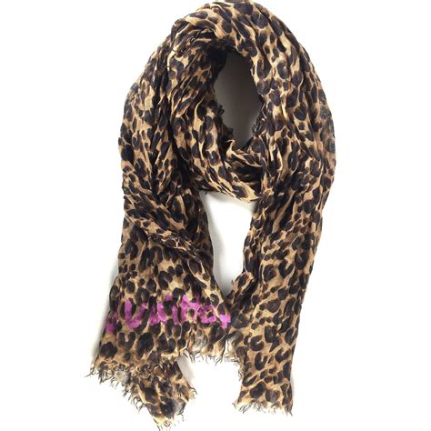 louis vuitton leopard stole 2015|Louis Vuitton leopard stole.